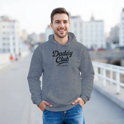 Grey Classic Unisex Pullover Hoodie